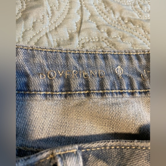 Jennifer Lopez boyfriend light washed jeans straight - size 2 - Picture 2 of 4